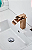 Torneira para banheiro tipo monocomando cascata baixa rose gold - Imagem 2