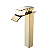 Torneira cascata para banheiro misturador monocomando luxo alta Dourada - Imagem 1