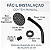 Ducha chuveiro articulado black - Imagem 3