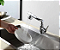 Torneira para cozinha ou banheiro tipo monocomando regulável versátil cromada - Imagem 7