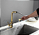 Torneira para cozinha tipo monocomando extraível dourada - Imagem 2