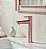 Torneira banheiro bica baixa rose gold - Imagem 1