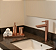 Torneira banheiro bica baixa rose gold - Imagem 2