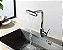 Torneira para cozinha tipo monocomando extraível rotativa com 4 jatos - Imagem 6