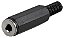 CONECTOR JACK STEREO C/ RABICHO - Imagem 1