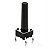 CHAVE TACTIL KFC-A06-6X6X17MM 4T 180º PRETA - Imagem 1