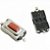 CHAVE TACTIL KFC-A06-3x6x2,5MM VM 2 TERMINAIS SMD (FITADO MIN 3000 PCS) - Imagem 1