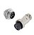 CONECTOR MIKE LS-3004-3011 5 VIAS (MACHO E FEMEA) MINIMO 50 PCS - Imagem 1