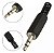 PLUG P2 STEREO PLASTICO 3,5MM C/ RABICHO - Imagem 1