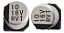 CAPACITOR ELETROLITICO SMD 10UF 16V 6X5,5MM (PACOTE C/ 100 PEÇAS) - Imagem 1