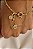 Pulseira com Pingentes Religiosos – Banho Ouro 18k e Fecho Boia - Imagem 2