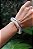 Bracelete com banho de ródio branco - Imagem 1