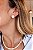 Brinco Banhado Ouro 18K com Zircônia Oval - Imagem 3