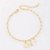 Pulseira Pingentes Religiosos Banhada Ouro 18k - Imagem 2