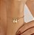 Pulseira Pingentes Religiosos Banhada Ouro 18k - Imagem 1