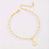 Pulseira Nossa Senhora Aparecida Banho de Ouro 18K - Imagem 4