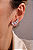 Brinco Naiara Earcuff Ródio Branco - Imagem 1
