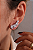 Brinco Naiara Earcuff Ródio Branco - Imagem 2