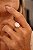 Anel Oval Virginia Banho de Ouro 18k - Imagem 2