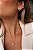 Conjunto Gota Cravejado Banhado a Ouro 18k - Imagem 1