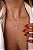 Conjunto Gota Cravejado Banhado a Ouro 18k - Imagem 3