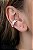 Piercing Fake Ródio Branco com Zircônias - Imagem 2