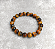 Pulseira Olho de Tigre em esfera 8mm "Autoconfiança e Proteção" - Imagem 1