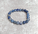 Pulseira de Quartzo Azul em esfera 8mm "Tranquilidade e Coragem" - Imagem 1