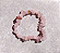 Pulseira de Quartzo Rosa em Cascalho "Amor" - Imagem 2