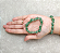 Pulseira de Quartzo Verde em Cascalho "Saúde e Vitalidade" - Imagem 4