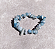 Pulseira de Água Marinha em Cascalho "Calma, Proteção e Percepção Espiritual" - Imagem 2