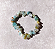 Pulseira de Amazonita em Cascalho " Calma, Boa sorte e Proteção Eletromagnética" - Imagem 3