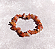 Pulseira de Cornalina em Cascalho "Sucesso e Força Pessoal" - Imagem 1