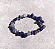 Pulseira de Quartzo Azul em Cascalho "Tranquilidade e Coragem" - Imagem 2