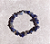 Pulseira de Quartzo Azul em Cascalho "Tranquilidade e Coragem" - Imagem 1