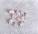 Pingente de Quartzo Rosa Rolado - Banho Prata - "Amor" - Imagem 3