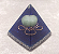 Orgonite com Quartzo Verde 6,5cm  "Saúde e Vitalidade" - Imagem 2
