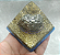 Orgonite com Pirita 8,5cm "Prosperidade - Sucesso" (base azul) - Imagem 4