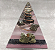 Orgonite com Pirita 11cm "Prosperidade - Sucesso" - Imagem 1