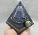 Orgonite com Cianita Azul e Pirita 12cm "Proteção do Arcanjo Miguel - Prosperidade" - Imagem 4