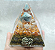 Orgonite com Apatita Azul, Rosa do Deserto, Calcita Laranja, Quartzo Cristal e Pirita 12cm "Criatividade-Clareza Mental-Disposição-Harmonia-Prosperidade" - Imagem 3