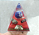 Orgonite com Esfera de Sodalita, Pirita, Turmalina Negra e Citrino 12cm "Foco-Prosperidade-Proteção-Sucesso" - Imagem 5