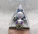 Orgonite com Esfera de Ametista Chevron, Pirita, Apatita Azul e Ametista Chevron 12cm "Conexão com o Divino-Prosperidade-Criatividade" - Imagem 5