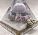 Orgonite com Esfera de Ametista Chevron, Pirita, Apatita Azul e Ametista Chevron 12cm "Conexão com o Divino-Prosperidade-Criatividade" - Imagem 3