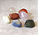 Kit 7 Chakras Pedras Roladas - Caixa com 07 Cristais P - Imagem 2