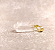 Pingente de Quartzo Cristal em Ponta - Banho ouro - "Harmonia e Equilíbrio" - Imagem 3