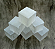 Cubo de Selenita Bruto 5x5 - "Limpeza Energética" - Imagem 2