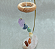 Sino de Mesa 7 Chakras - Base em Quartzo Rosa - Imagem 1