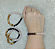 Pulseira do Amor - Granada, Quartzo Rosa e Jaspe Madeira - em esfera 8mm - Imagem 2