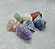 Kit 7 Chakras Pedras Brutas - Saquinho com 07 Cristais P - Imagem 1